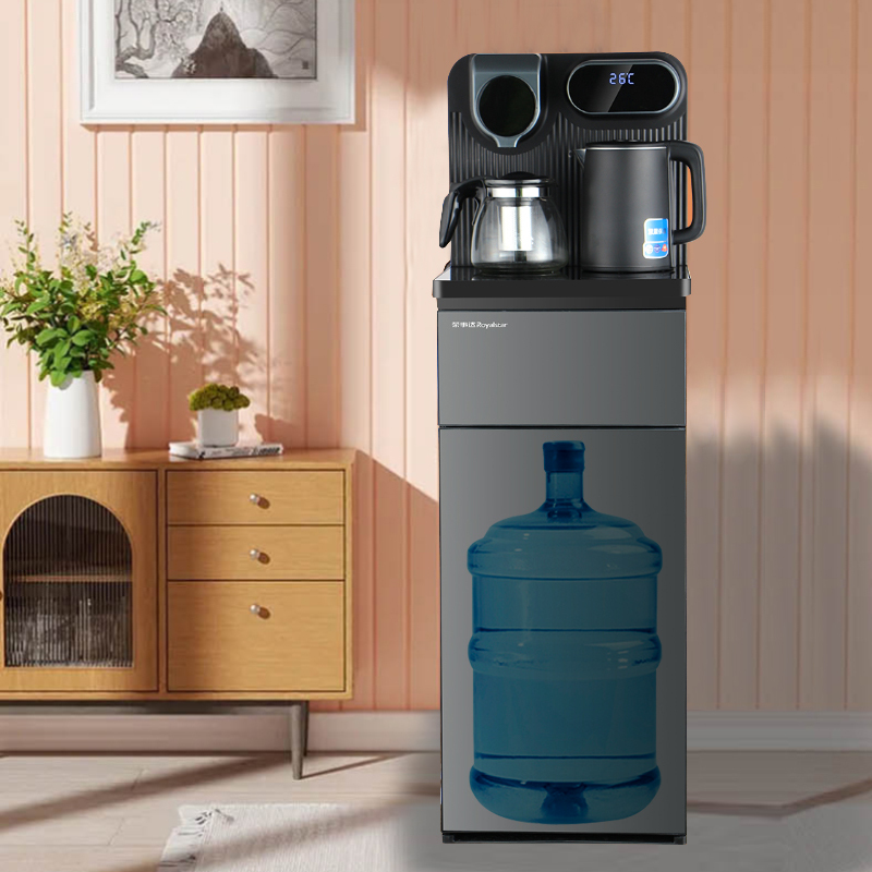 荣事达royalstar渝家用立式智能茶吧机cy1219灰