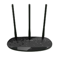 TP-LINK TL-WR885N 三天线450M智能家用大功率光纤无线路由器WIFI穿墙王 黑色