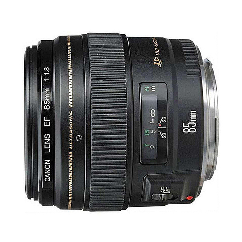 佳能(Canon) EF 85mm f/1.8 USM 佳能卡口 58mm口径 远摄定焦镜头