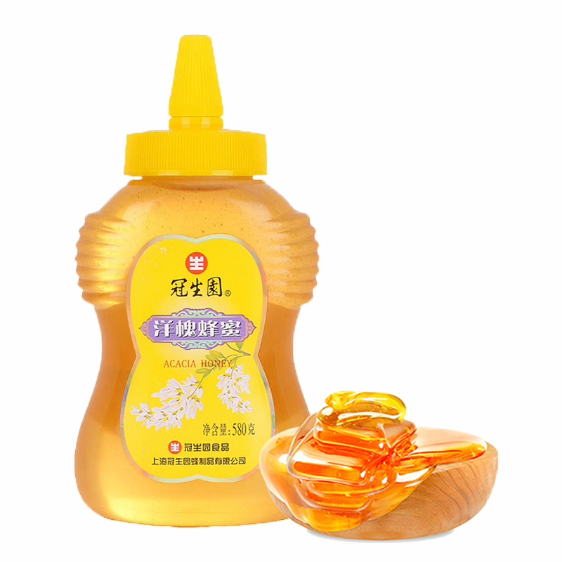 冠生园 洋槐蜂蜜 580g/瓶