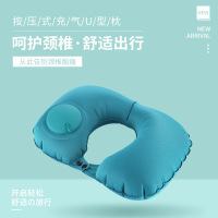 旅行护颈枕颈椎飞机U型枕充气坐车午睡缓解疲劳神器