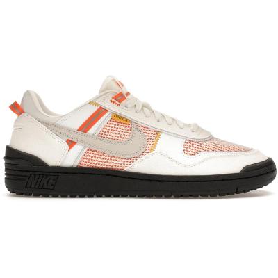 耐克(NIKE)Nike合作UnionLAB休闲板鞋橙白网格透气运动鞋