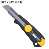 史丹利（STANLEY）10-418-22 18MM 塑柄美工刀大号裁纸 刀（旋钮）