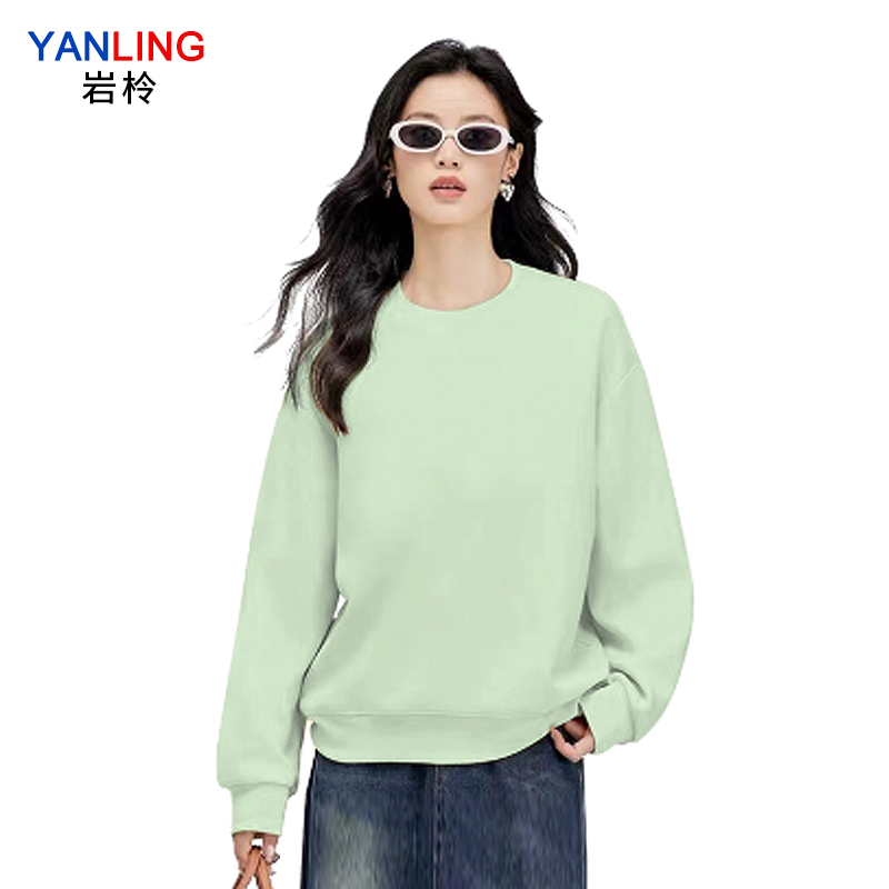 岩柃 双面空气棉卫衣25YW333高清大图