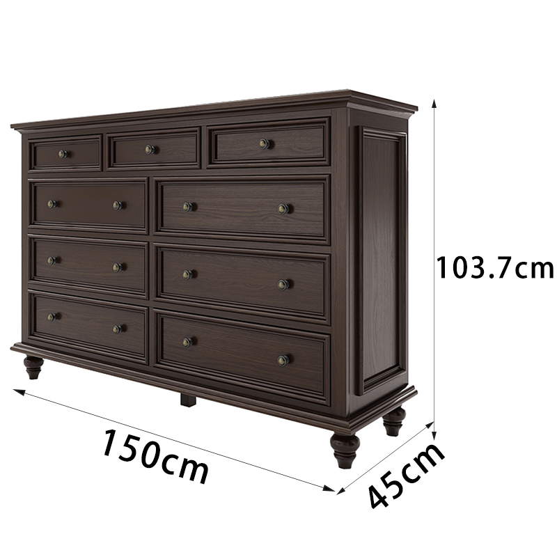 昌烨都 储物柜 实木柜150*45*103.7cm 个