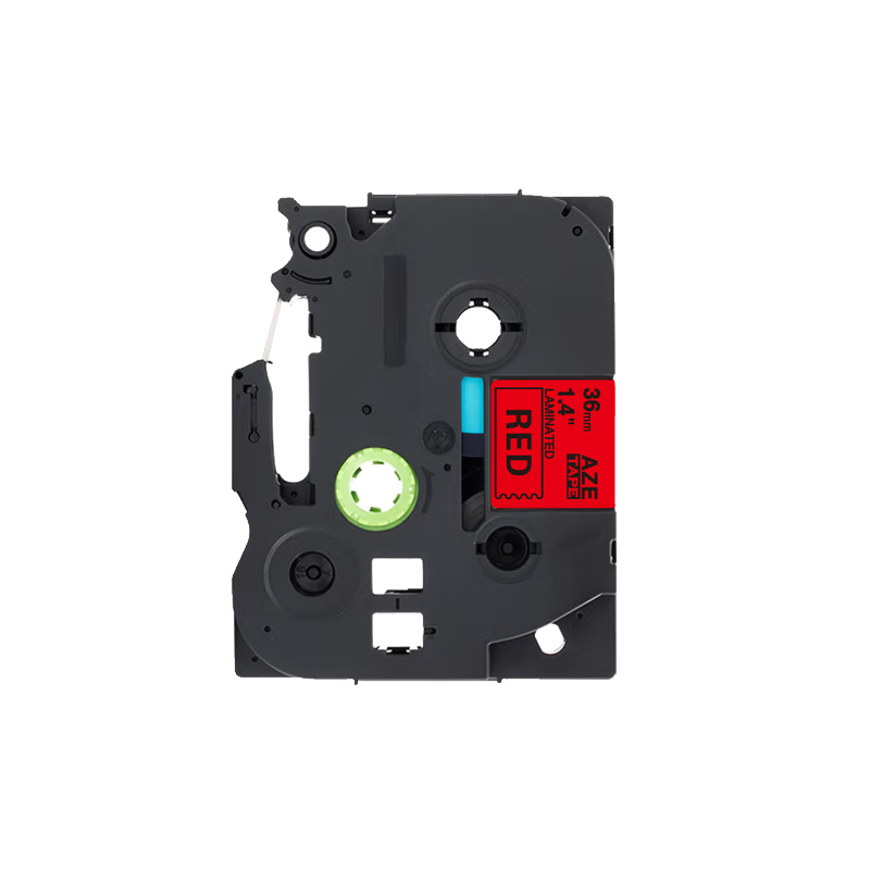 凯圣蓝 K368H 36mm*8m/个 色带 红底黑字高清大图