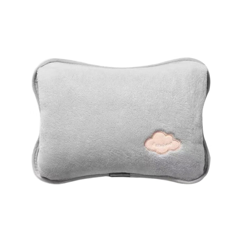 彩虹热水袋暖手宝电热充电暖手袋 灰色T322-H