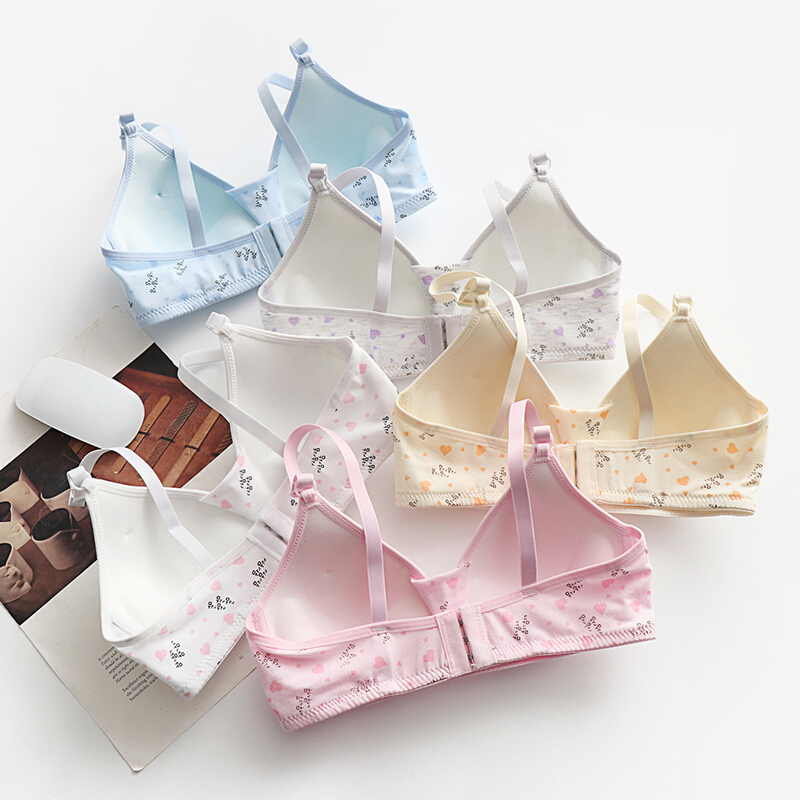 内衣无钢圈高中少18-19岁胸罩拢胸育期初中生文胸