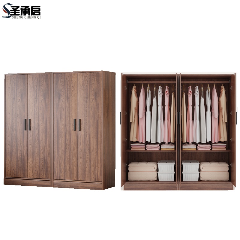 圣承启衣帽柜4门台高清大图