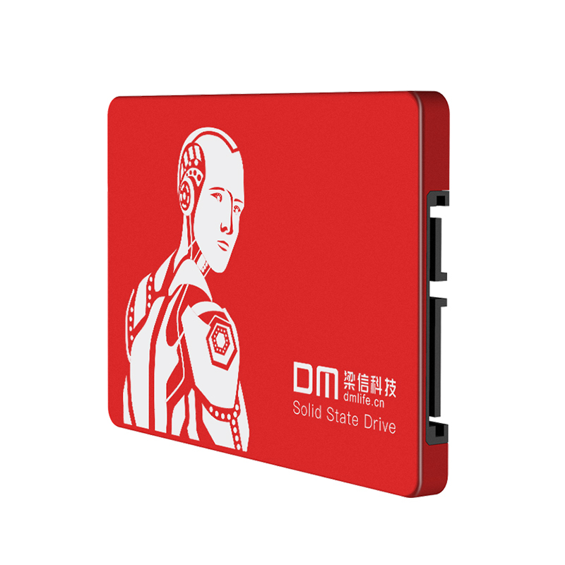 DM F550机械师红色系列 256GB 2.5寸SATA3.0接口 台式组装机笔记本电脑SSD固态硬盘
