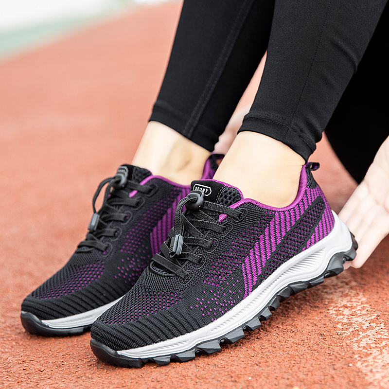 正品张凯丽知足力健身老人鞋春夏新款防滑软底轻便女妈妈鞋中老年健步