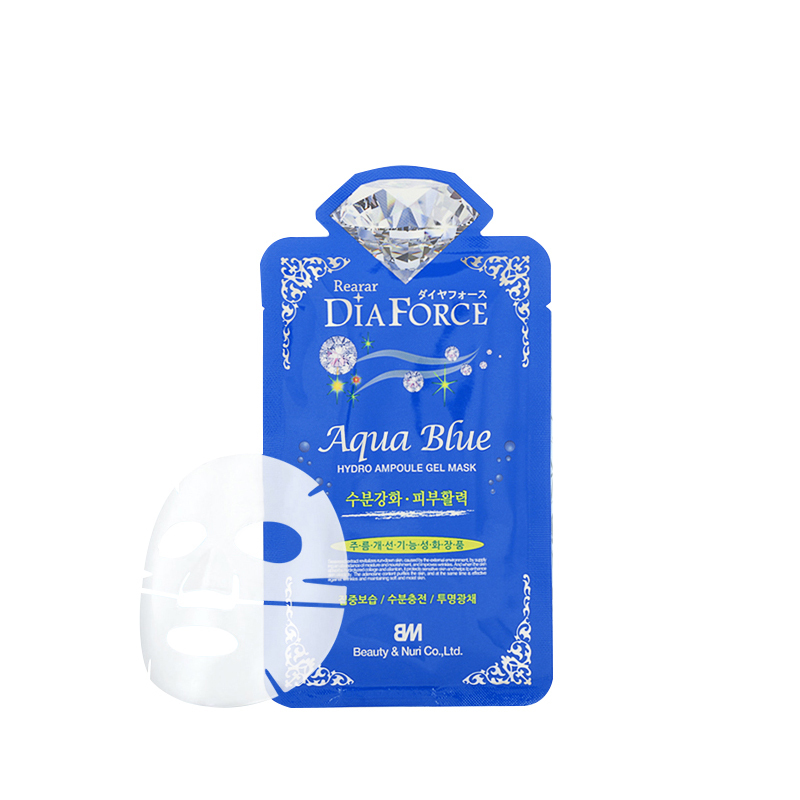 贵妇DIAFORCE 瑞拉 迪雅芙丝水凝胶面膜 蓝宝石 5片/盒面贴膜滋润营养;清爽;保湿补水
