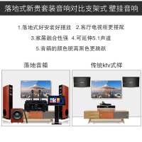 奔腾(BNTN)套装家庭影院专业会议KTV音响2.1全套卡拉OK点歌机触屏电视落地音箱8200配新贵音箱低音炮套装