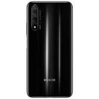 华为/荣耀(honor) 荣耀20 全网通版 8GB+256GB 幻夜黑 移动联通电信4G手机 4800万超广角AI四摄 3200W美颜自拍 麒麟980