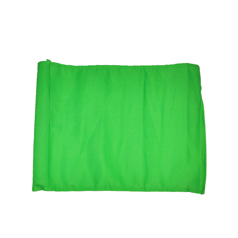 和居态 涤纶安全警示防护旗 绿350X450mm 个高清大图