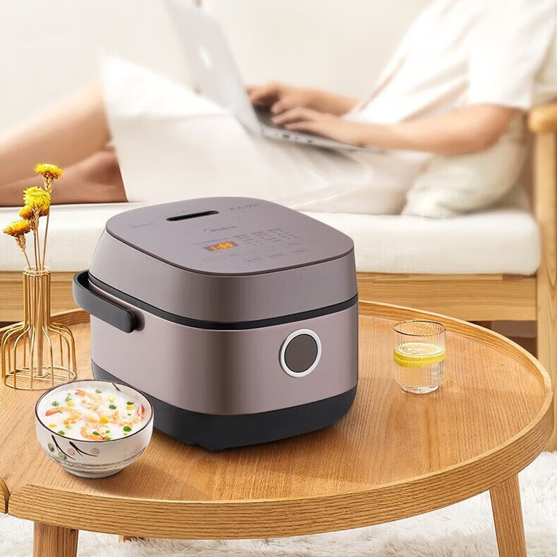 美的(Midea)电饭煲 家用小型电饭锅多功能迷你智能预约电饭煲 釜鼎内胆煮饭锅 MB-CFB2030H高清大图