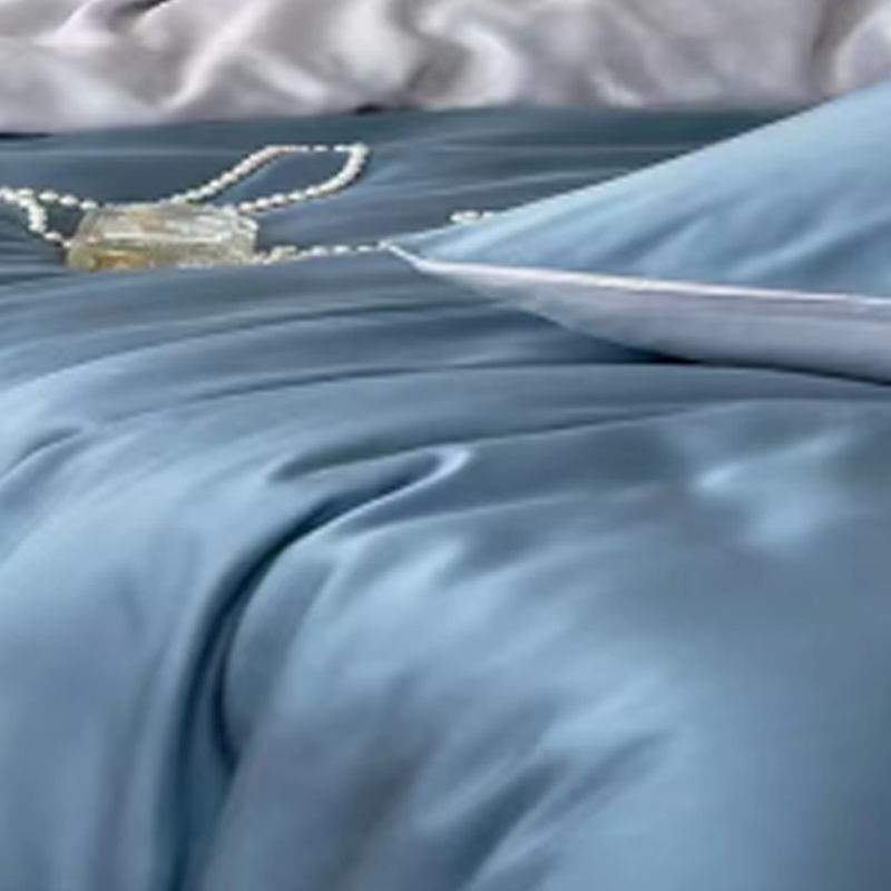 紫韵定做长绒棉床上三件套高清大图