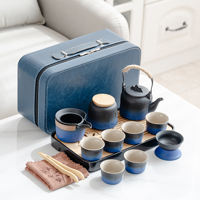 耀豪坤 茶具套装便携旅行功夫茶具YH05K/套高清大图