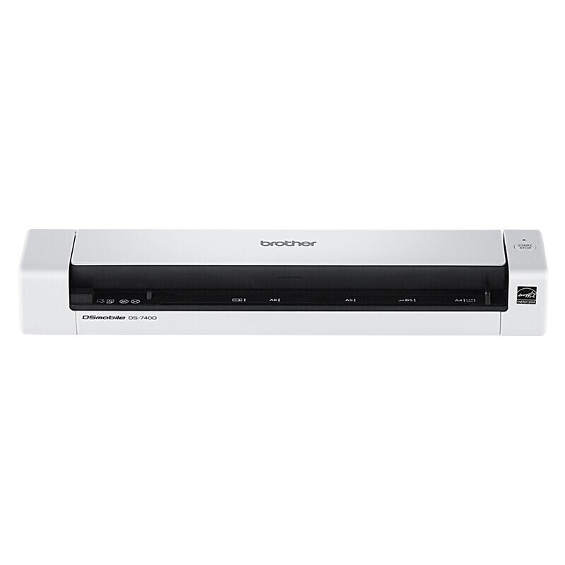 兄弟(brother)DS-740D 便携式高速双面彩色扫描仪 USB供电 移动办公 证卡扫描