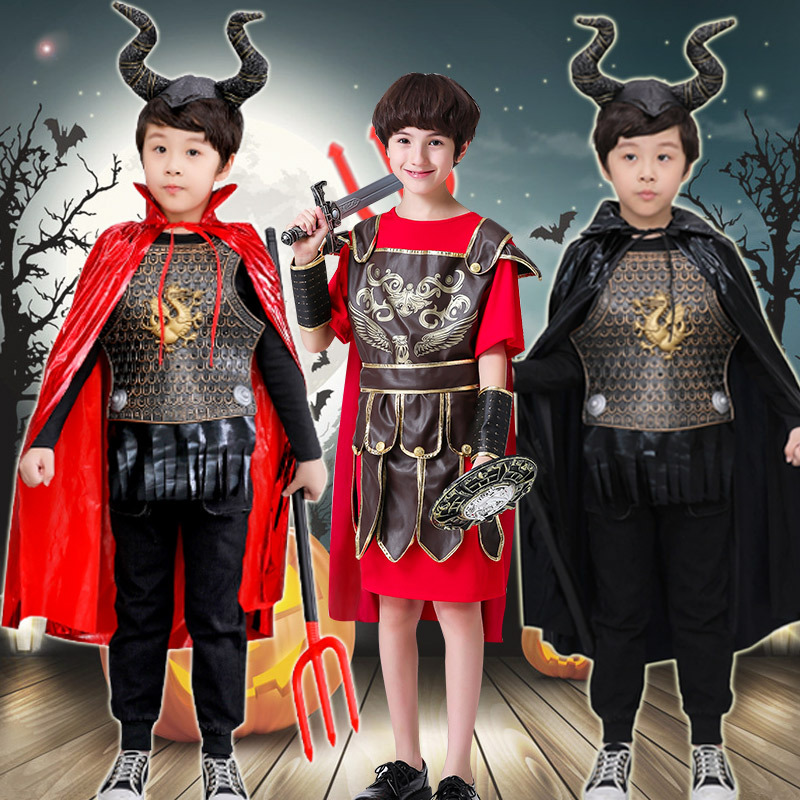 女孩儿童服装女童女巫cosplay化妆舞会装扮公主裙表演衣服