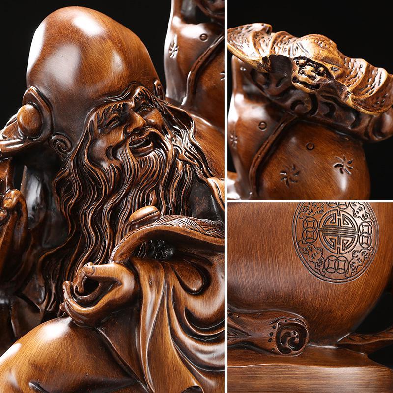 美帮汇老寿星寿桃摆件老人生日送长辈爷爷奶奶70贺寿80祝寿过寿礼品