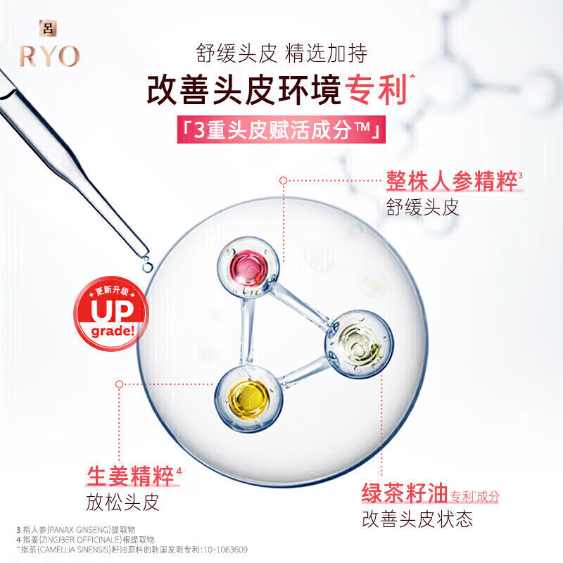 吕粉红控油蓬松洗发水650ml高清大图