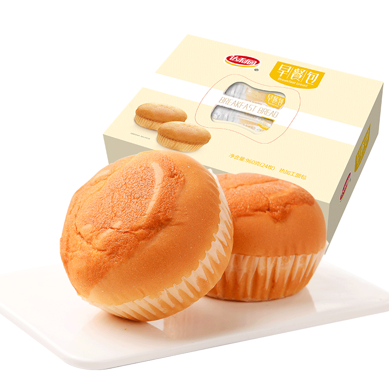 达利园 糕点 面包 零食 早餐包960g(品质早餐)