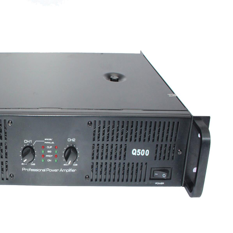 迪玠宝(DISJBO)Q500 500W纯后级功率放大器 专业会议室 舞台 户外扩声 功率放大器高清大图