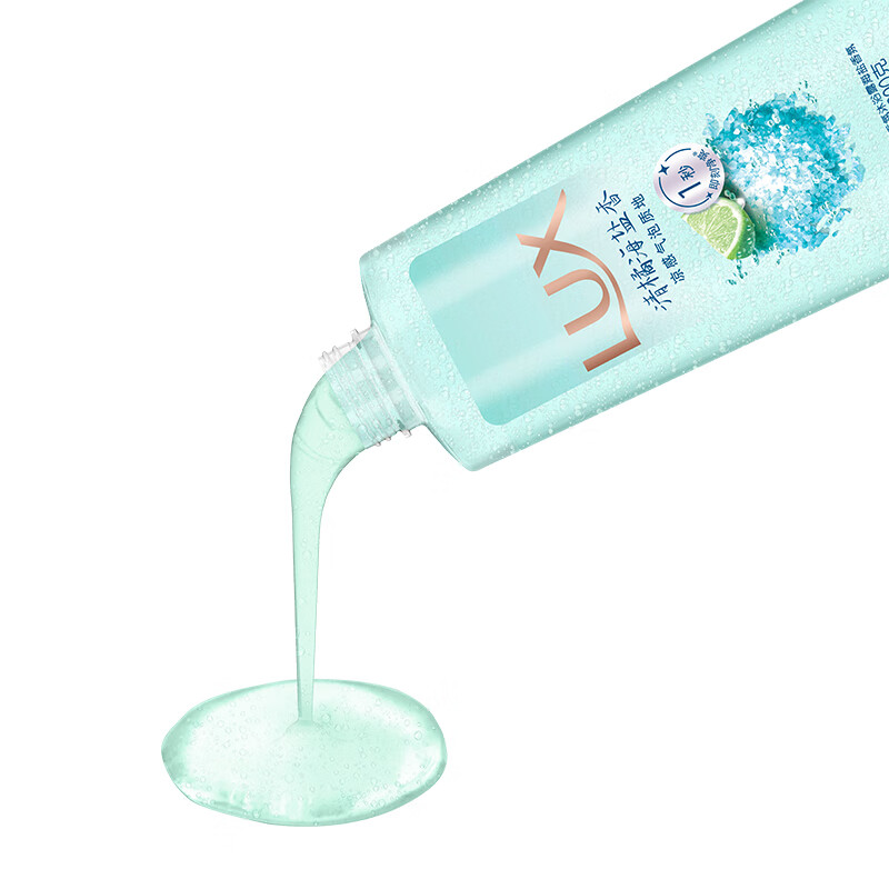 力士(LUX)海盐沐浴露男士持久留香清爽水润香体气泡爽肤390g田曦薇同款高清大图