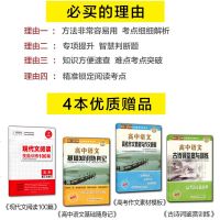 2020版新版高考文言文阅读专项训练高一高二高三通用教辅书复习资料专题练习题语文总复习重点考点知识点检测正版点式古文