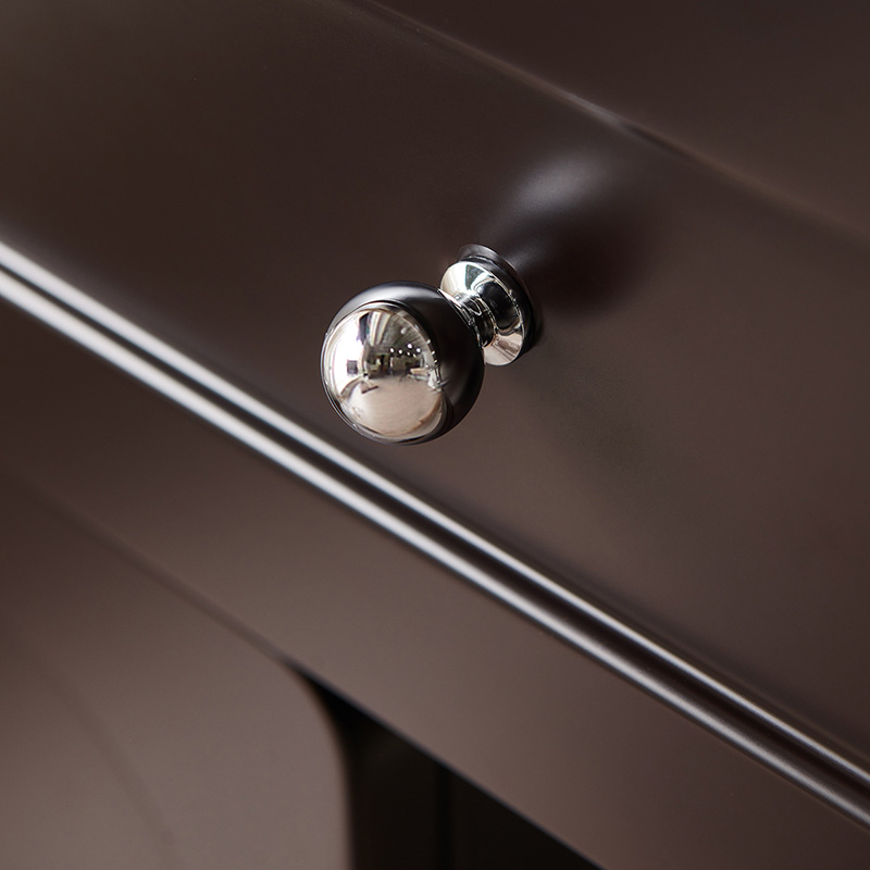 全友家居法式复古伸缩梳妆台斗柜一体化妆桌小型高级化妆收纳台高清大图