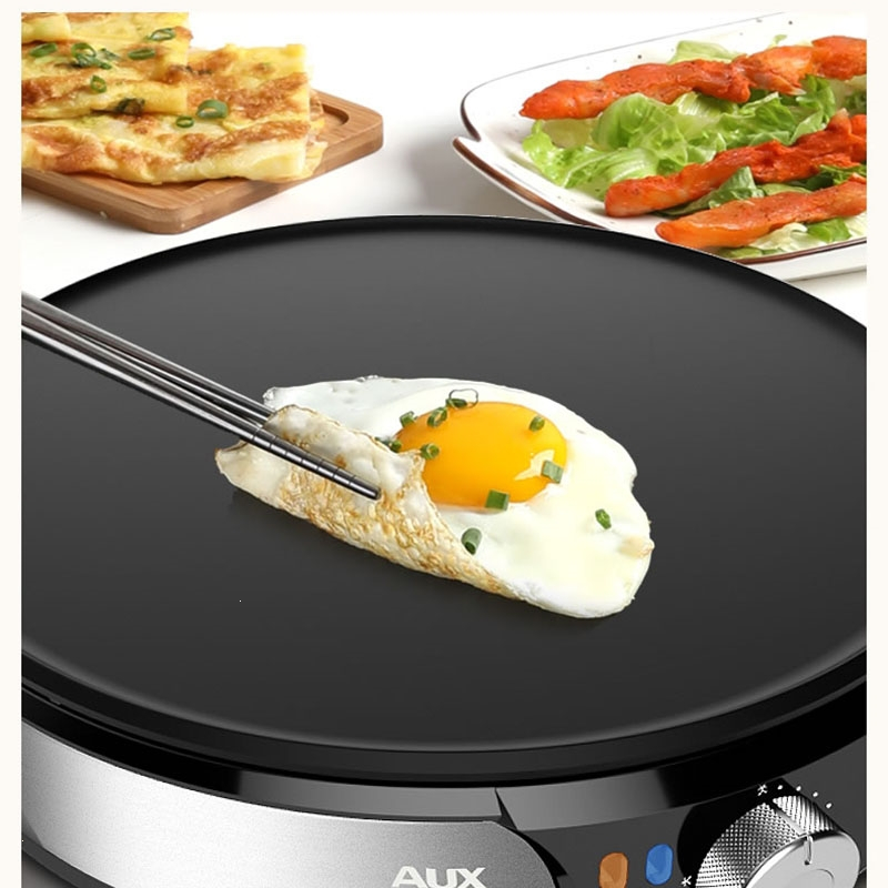 奥克斯aux煎饼机山东杂粮家用商摆摊电鏊子煎饼果子锅鸡蛋电饼铛
