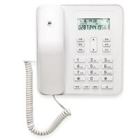 摩托罗拉(MOTOROLA) CT310C普通家用/办公话机来电显示电话机商务有绳座机(白色)
