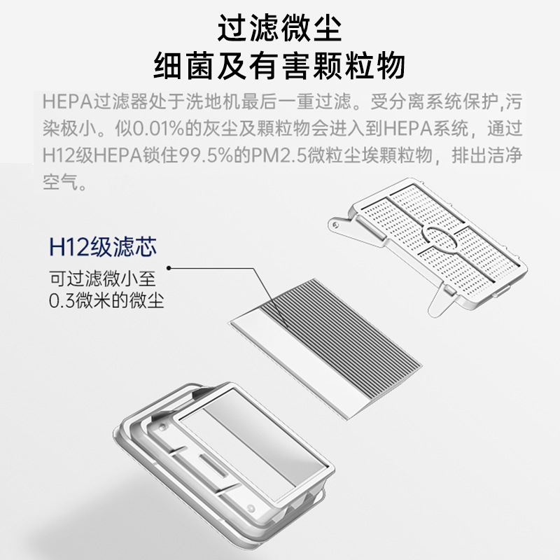 必胜（BISSELL）洗地机 1866F原装污水过滤器 【2582Z/2225Z/1713Z/2765Z专用】