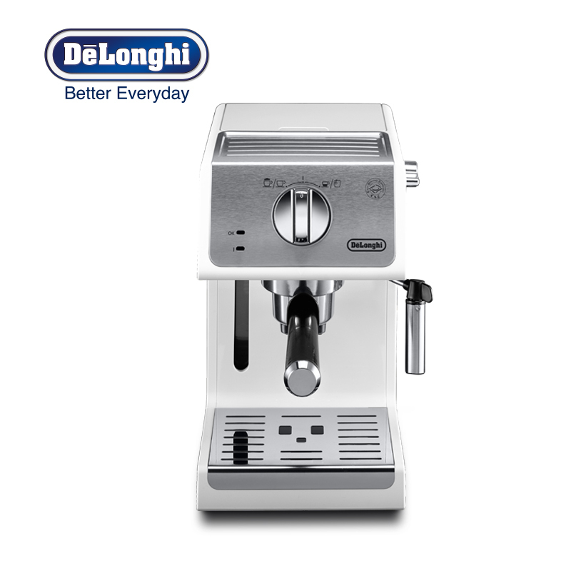 意大利德龙(Delonghi) ECP33.21 泵压式咖啡机 家用 商用 泵压式 意式 卡布奇诺