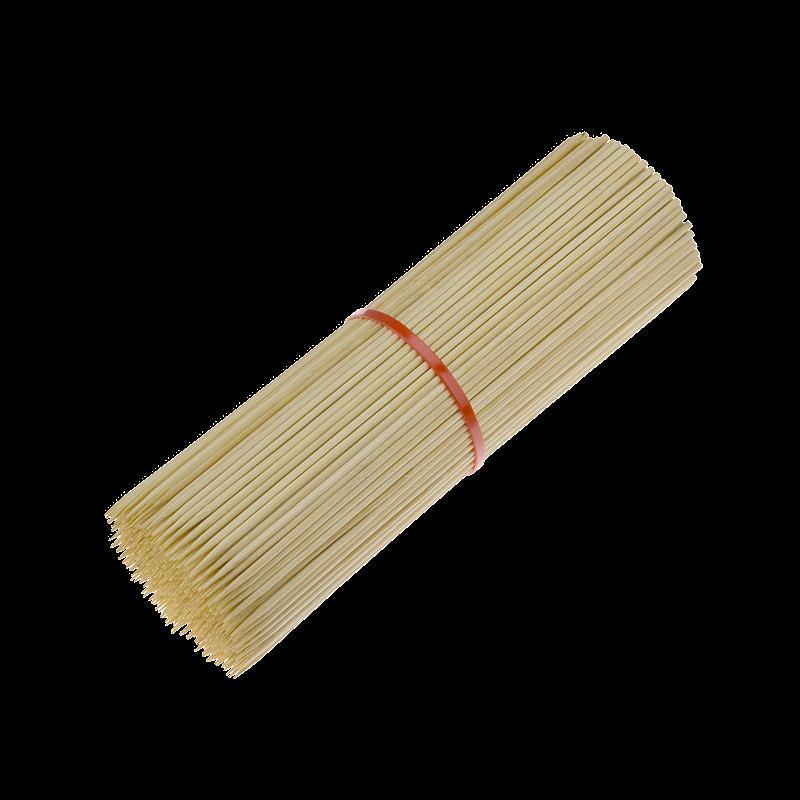 热狗烤肠竹签15cm*2.5mm鸡排香肠关东煮工具烧烤一次性短小签子 图片色