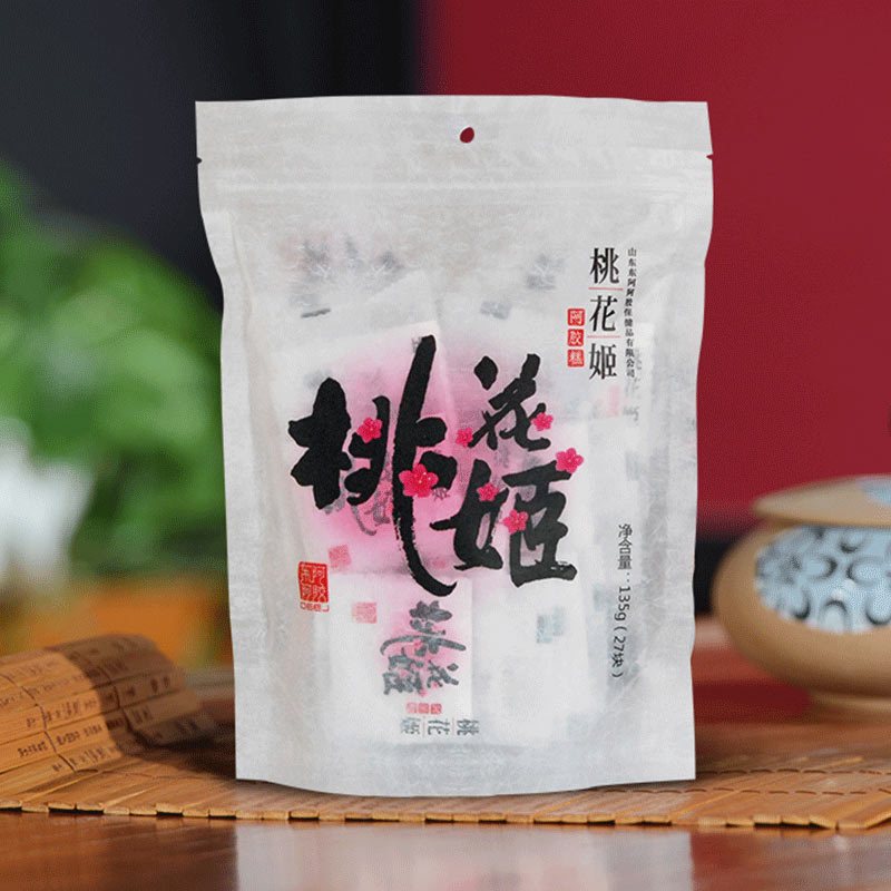东阿阿胶 桃花姬阿胶糕135g/袋装 即食固元膏 DEEJ