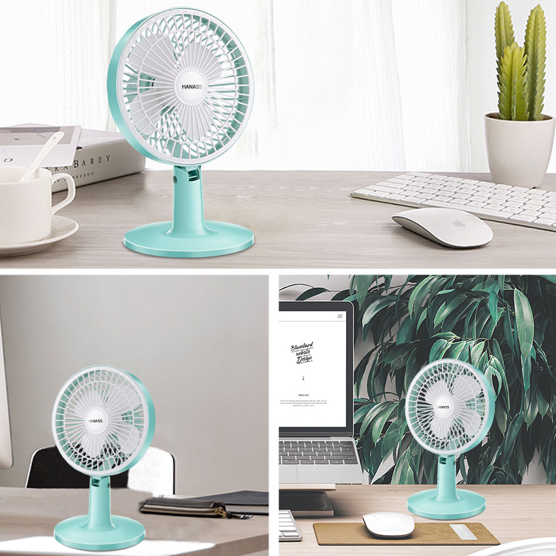 海纳斯hanass立式小风扇m2151蓝色