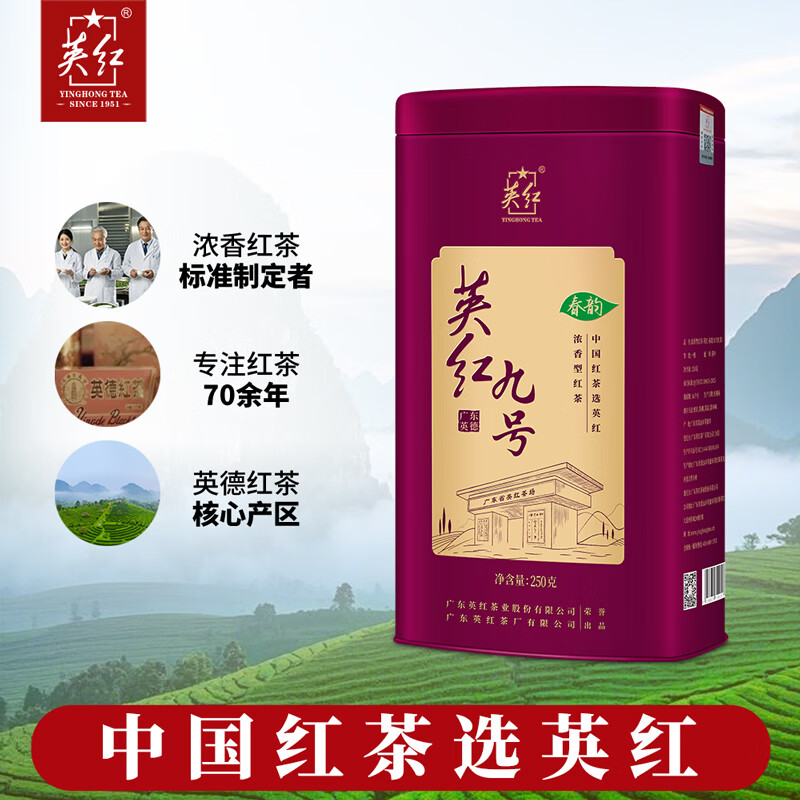 英红 浓香型红茶(英红 · 春韵九号红茶)250克/罐(单位:罐)高清大图