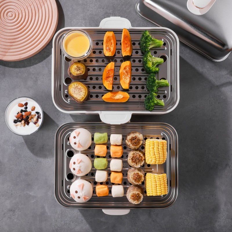 乐扣乐扣LocknLock电蒸锅EJP3225IVY高清大图