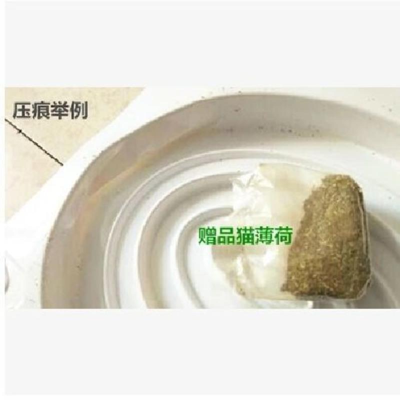宠物猫咪如厕训练器猫砂盆猫用马桶便盆坐便器猫厕所训练垫 可冲马桶豆腐砂1.2斤