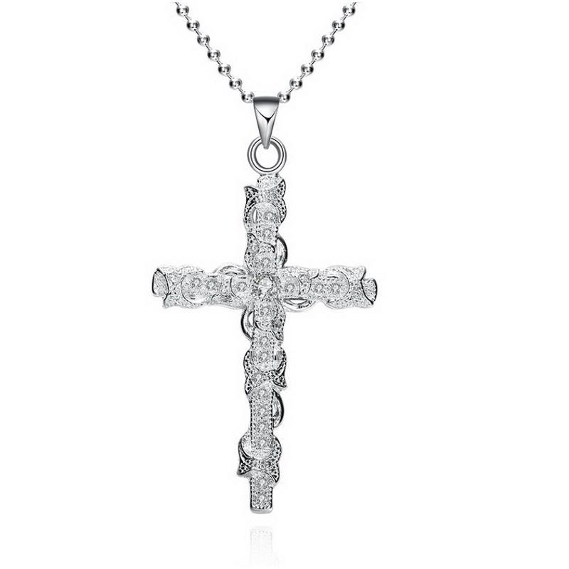 N359 Women Silver Necklace 镀925纯银女项链日韩版锁骨链潮人送女朋友七夕情人节礼物