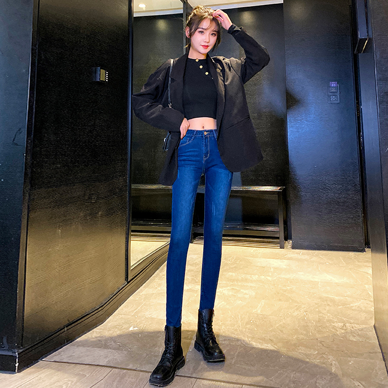 茜靓chyllirn女士牛仔裤