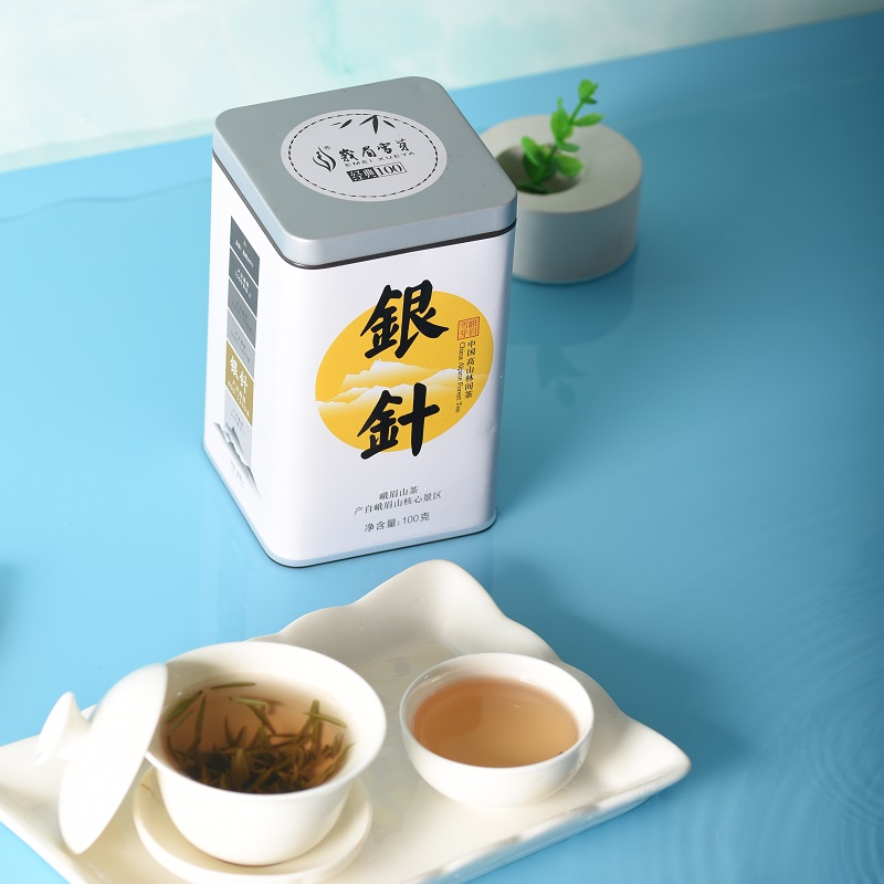 2025新茶峨眉雪芽 银针100克 单芽绿茶茶叶春茶高清大图