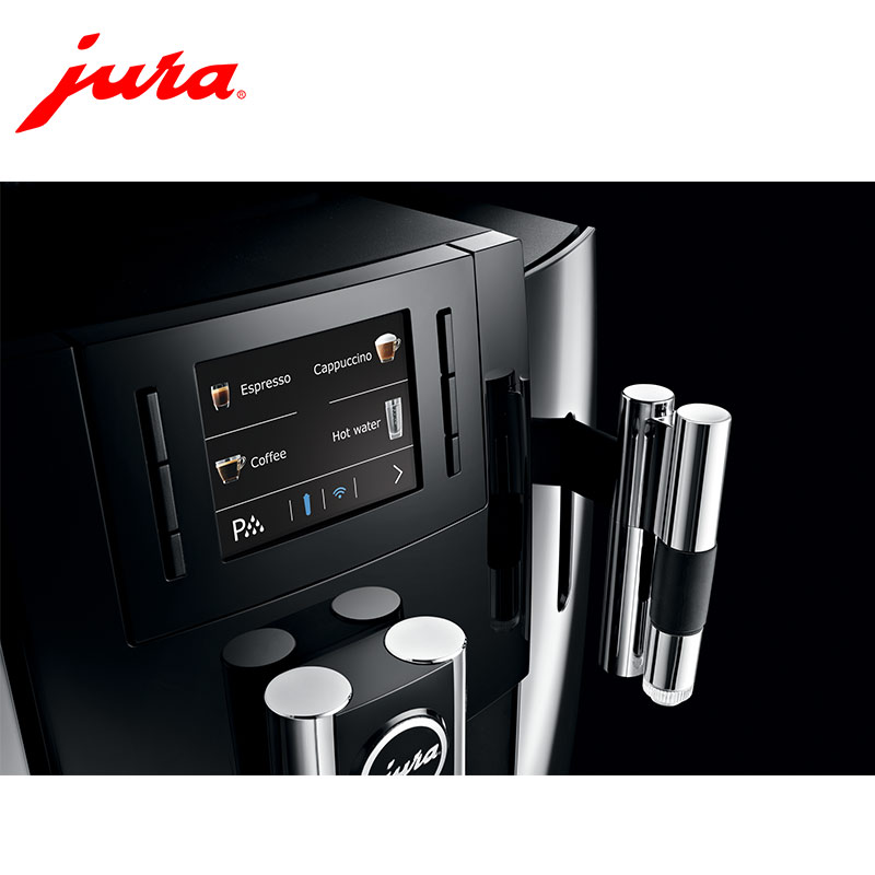 优瑞(Jura) 全自动咖啡机WE8瑞士进口一键花式咖啡商用磨泵压式自动清洗高清大图