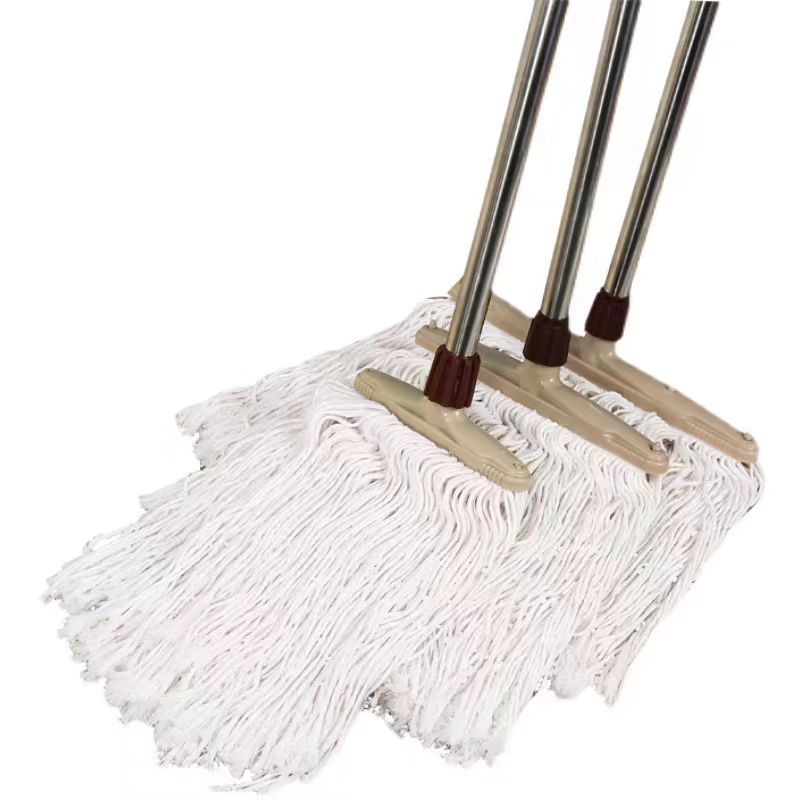 德力彩 棉线宽头拖把 38cm 把高清大图