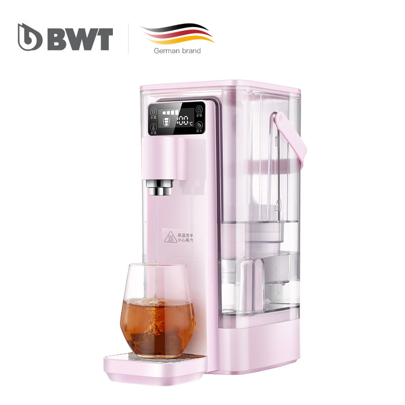 倍世( BWT)即热净饮机 倾心系列-WD18ACP-樱花粉整机 标配镁离子滤芯净饮一体机净水机
