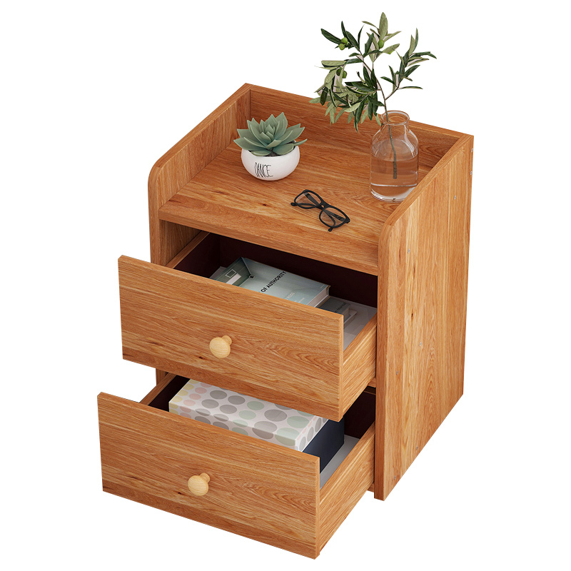 家优梦床头柜置物架简约储物收纳卧室床边迷你小柜子小型简易床边柜