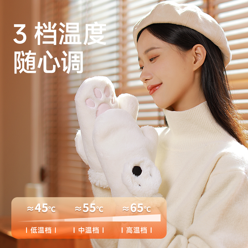 向物(SOTHING) 发热手套NH-02 米色高清大图