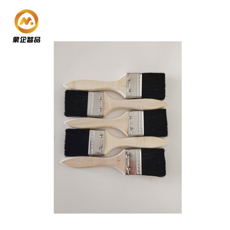 蒙企智品扁油刷25MM 把高清大图